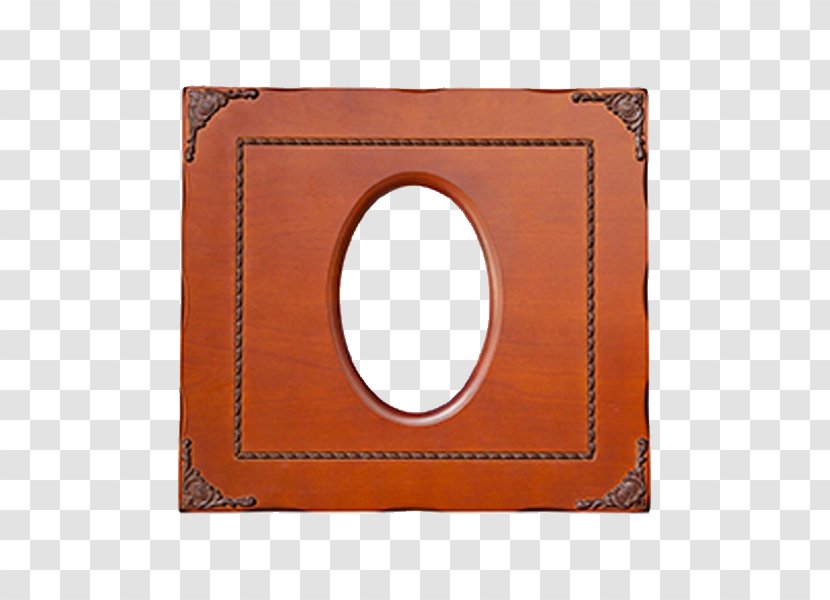 Brand Picture Frame Rectangle Pattern - Solid Wood Rims Transparent PNG