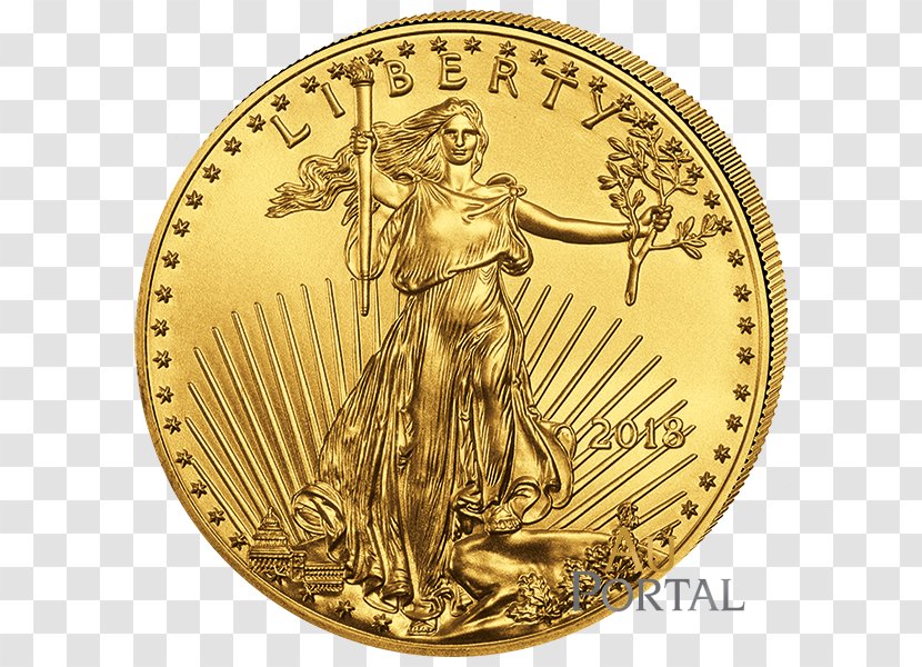 United States Mint American Gold Eagle Bullion Coin - As An Investment Transparent PNG