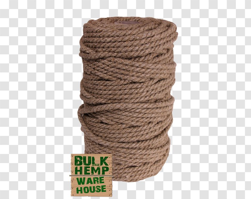 Rope Bulk Hemp Warehouse Wool Macramé - Coiled Transparent PNG