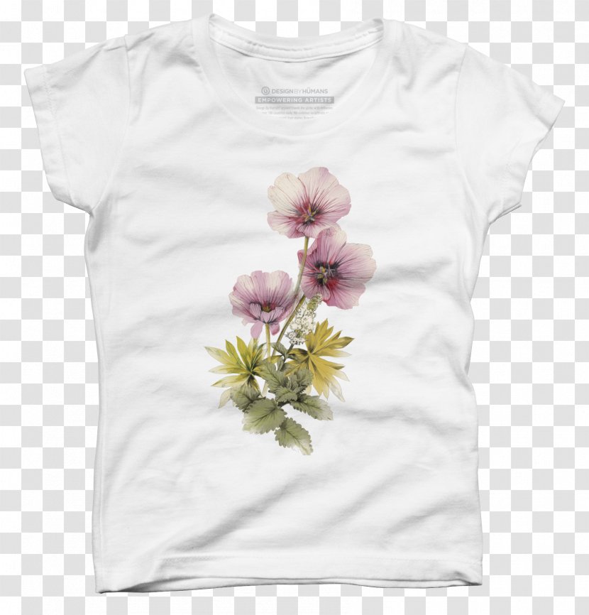 Design By Humans T-shirt Violet - Lilac - Geranium Transparent PNG