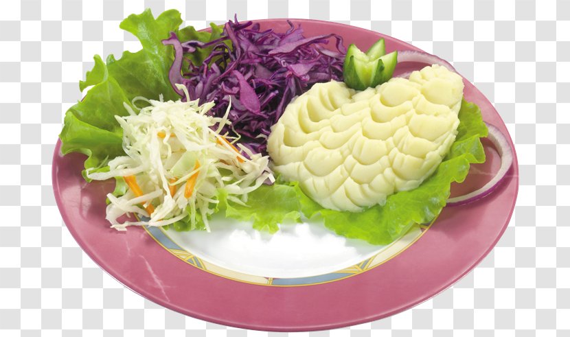 Garnish Dish Mashed Potato Food Presentation - Cuisine - Vegetable Transparent PNG