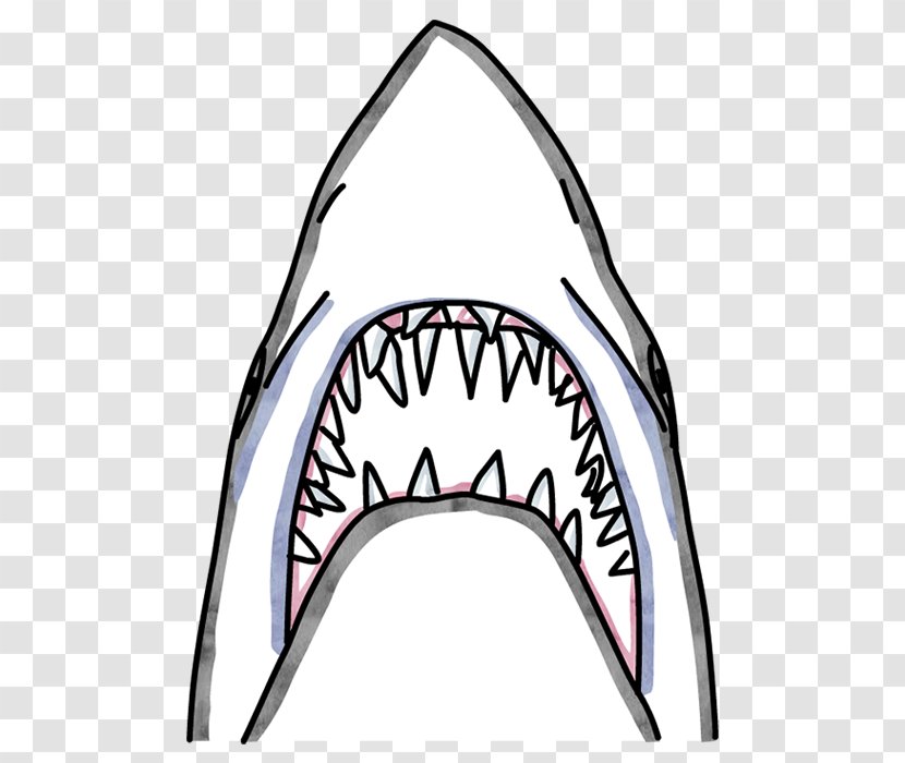 Shark YouTube Symbol - Jaws - Pattern Transparent PNG