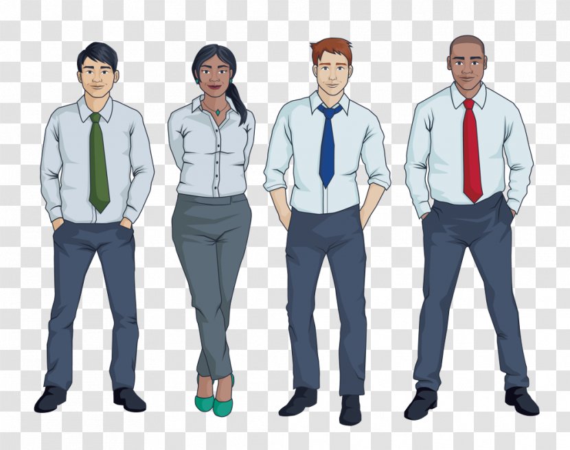 Formal Wear Corporation Businessperson Corporate Group - Team - People Illustration Transparent PNG