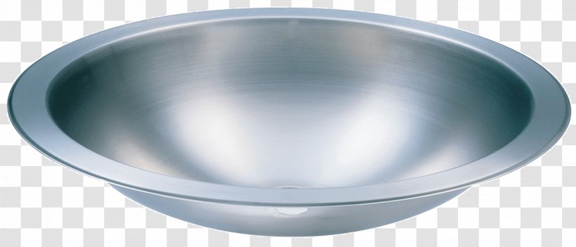 Bowl Sink Stainless Steel - Sae 304 Transparent PNG