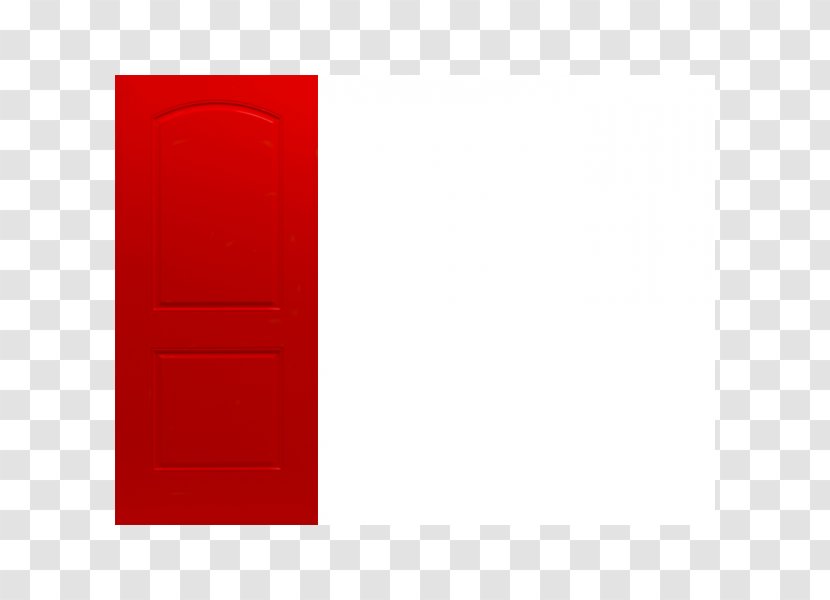 Rectangle - Red - Arch Railing Transparent PNG