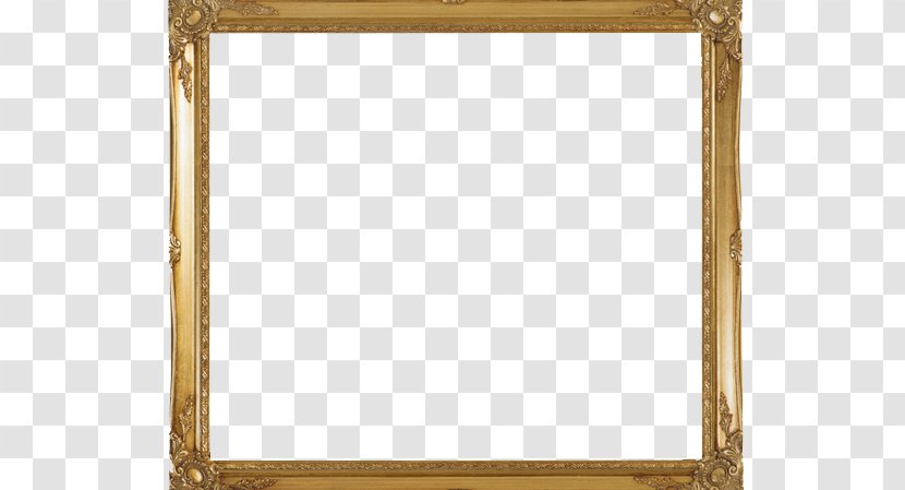 Wood Framing Download Icon - Games - Gold Frame Transparent PNG