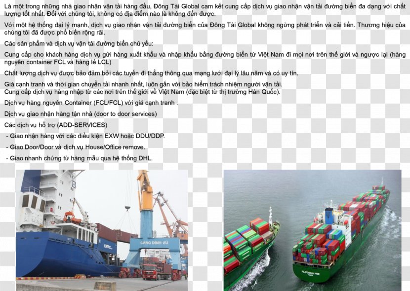 Water Transportation Vehicle Watercraft Kinh Doanh - Architecture - Ocean Shipping Transparent PNG
