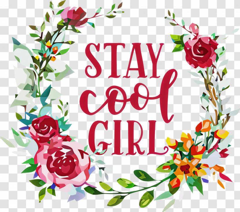 Stay Cool Girl Fashion Girl Transparent PNG