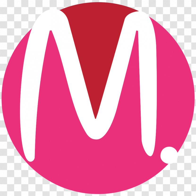 Logo Brand Pink M Font - Magenta - Design Transparent PNG