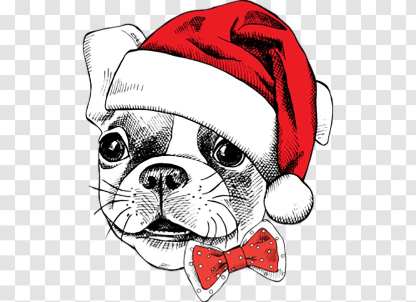 Santa Claus Dog Breed Puppy Christmas - Tree - Celebrate Transparent PNG