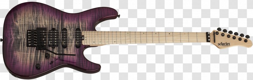 Schecter Guitar Research Charvel Electric Fingerboard - Watercolor - Bass Transparent PNG