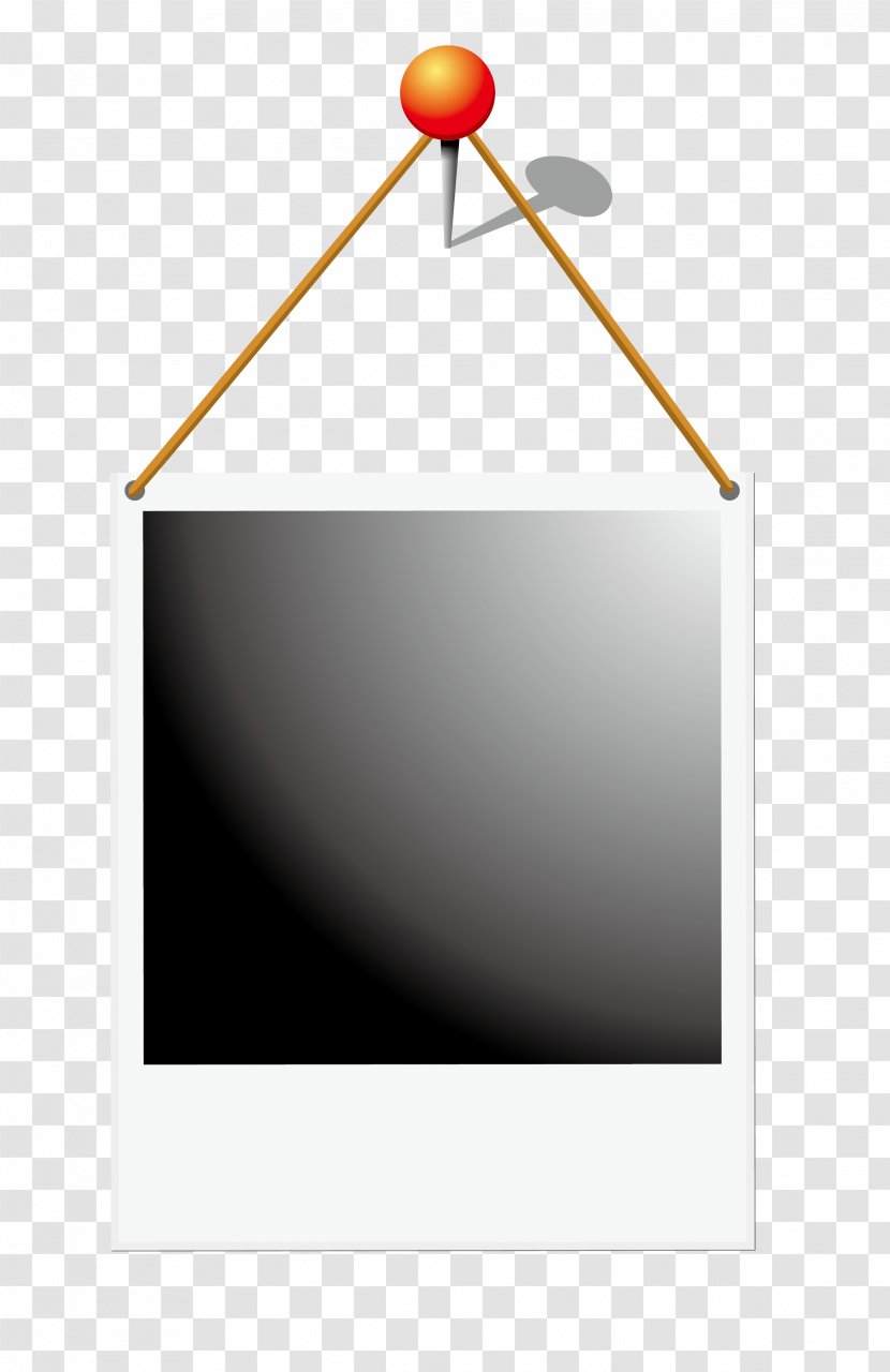 Black And White Picture Frame Digital Photo - Vector Transparent PNG