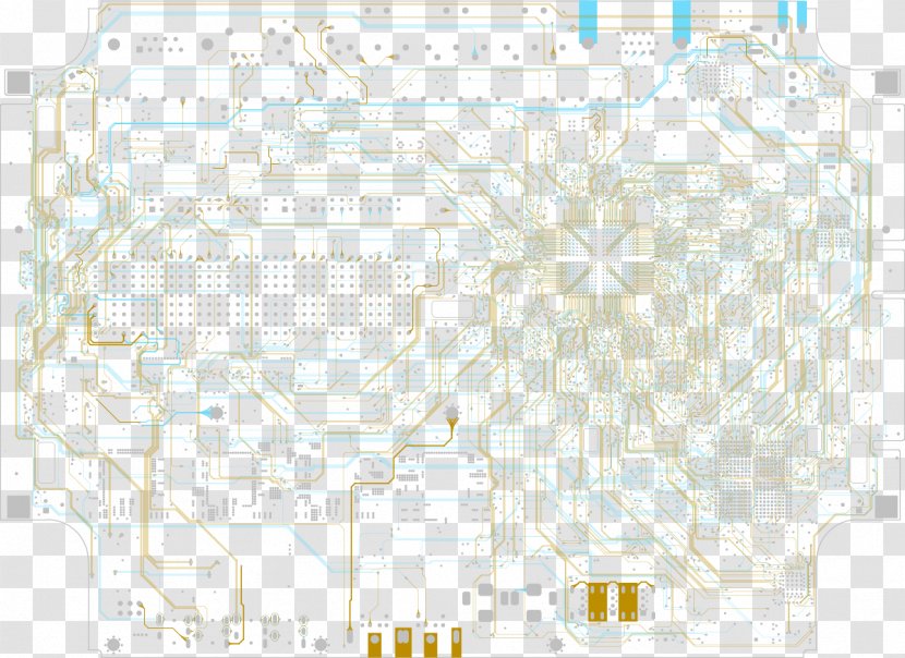 Wiring Diagram Circuit Block Electronic - Land Lot - Geometric Irregular Figures Transparent PNG