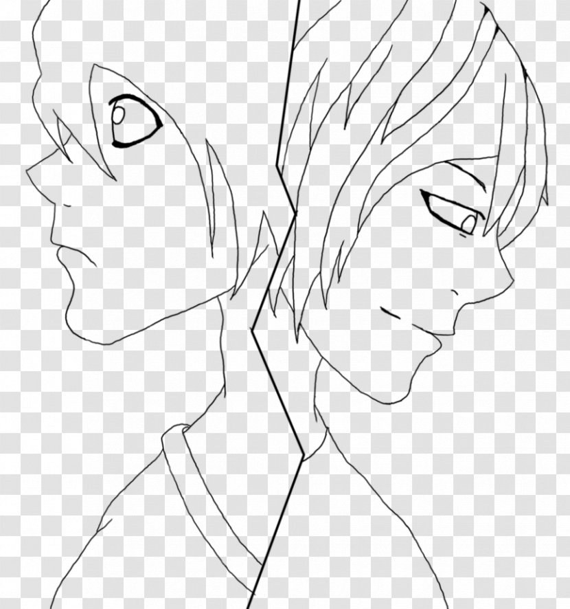 Drawing Eye Line Art /m/02csf Mouth - Tree - Death Note Kira Transparent PNG