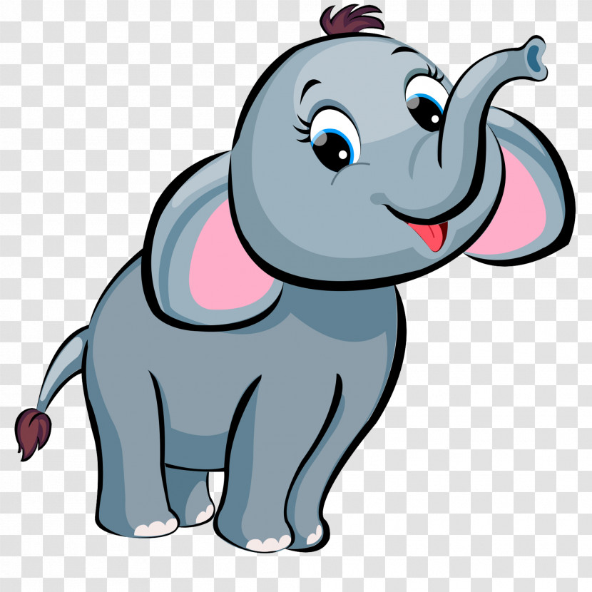 Indian Elephant Transparent PNG