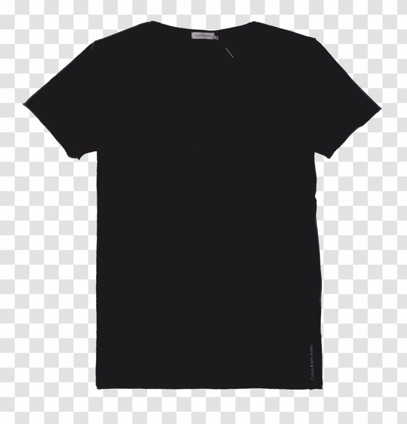 Printed T-shirt Clothing Polo Shirt - Black Transparent PNG