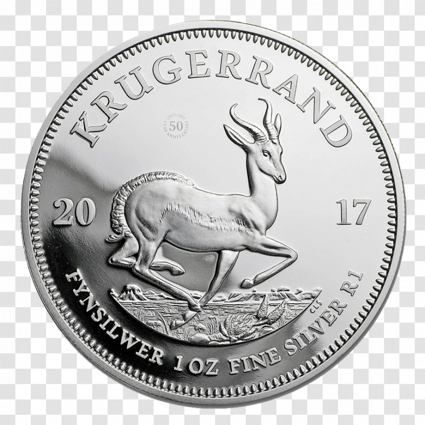 Krugerrand South African Mint Silver Coin - American Gold Eagle Transparent PNG