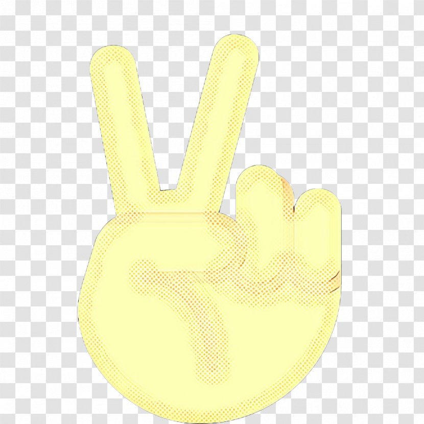 Vintage Background - V Sign Glove Transparent PNG