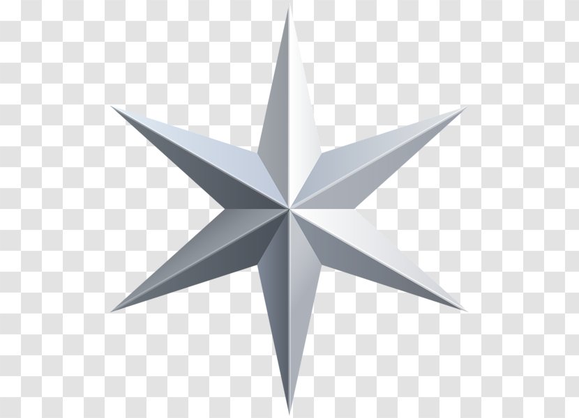 Silver Star Clip Art - Drawing Transparent PNG