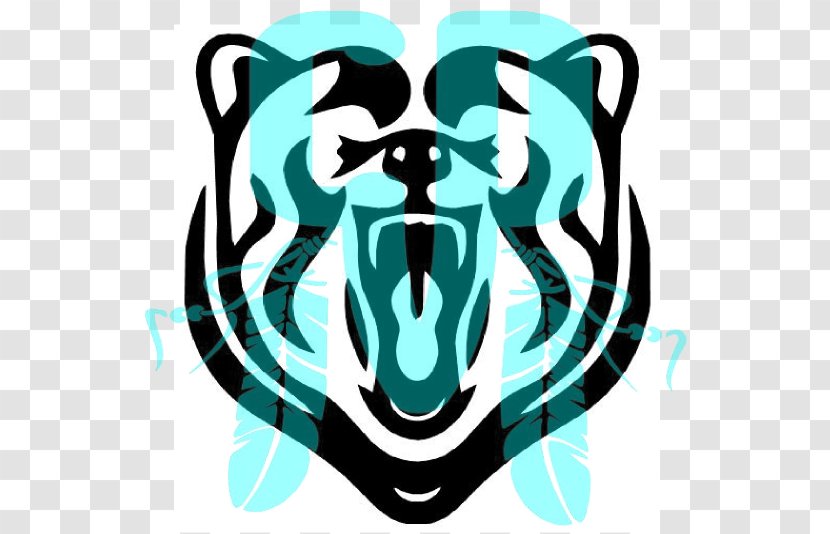 Grizzly Bear Giant Panda Tattoo Paw - Fictional Character - Head Transparent PNG