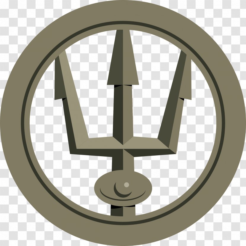 Trident Of Poseidon Clip Art - Flag Barbados Transparent PNG