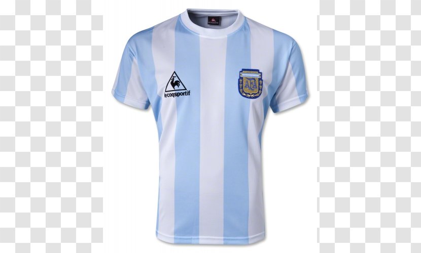 Argentina National Football Team T-shirt 2018 World Cup 1986 FIFA Final Grêmio Foot-Ball Porto Alegrense - Outerwear - Retro Jerseys Transparent PNG