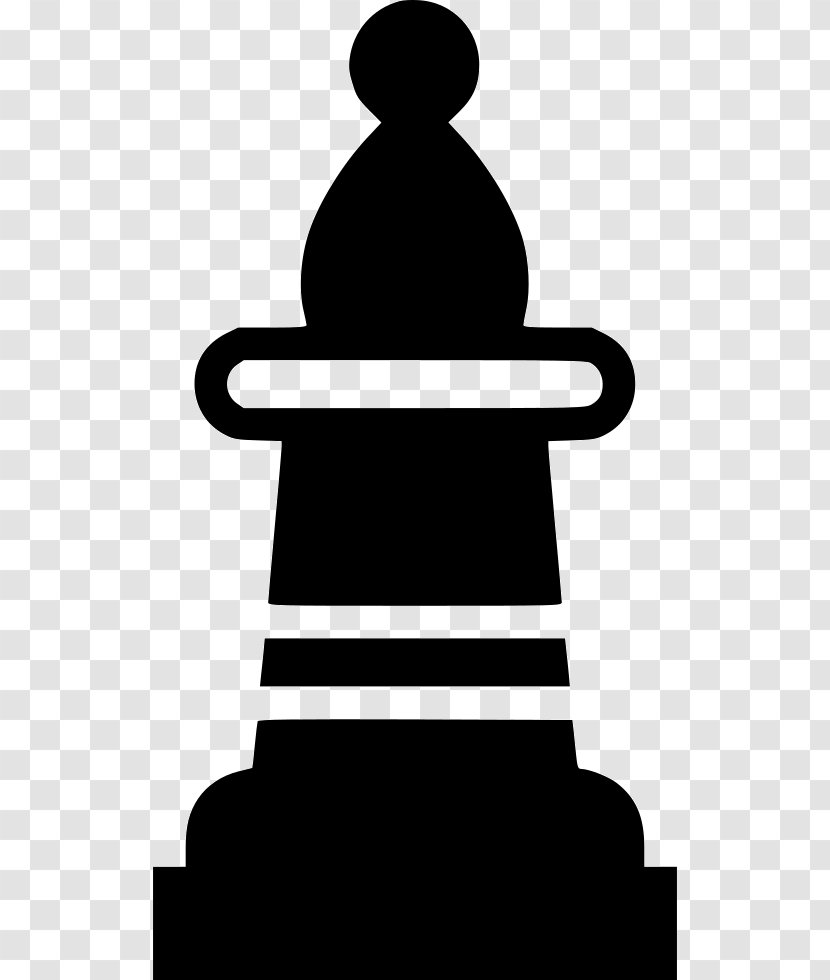 Chess Black & White Bishop Rook - Video Game Transparent PNG