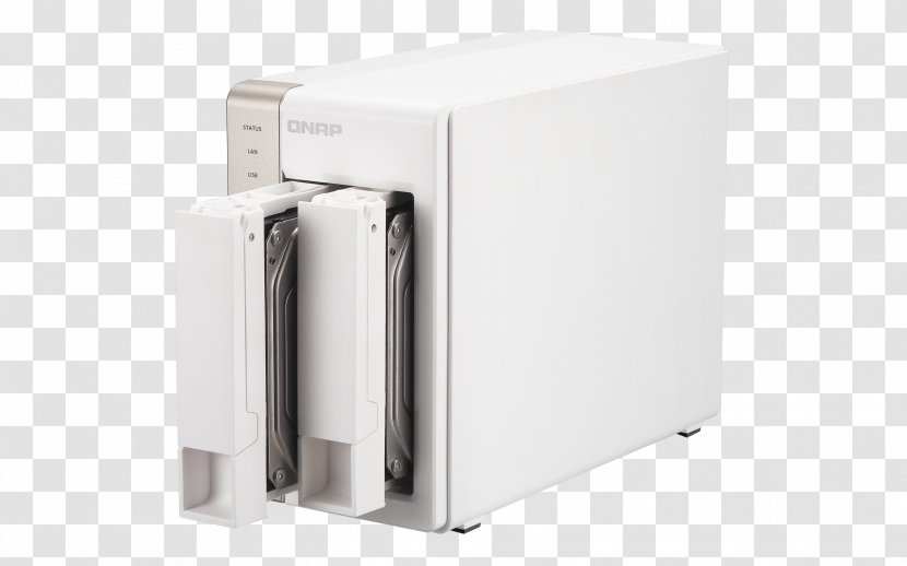 Network Storage Systems QNAP TS-231P2 NAS Tower Ethernet LAN White Systems, Inc. Data - Qnap Ts231p2 - Nas Transparent PNG