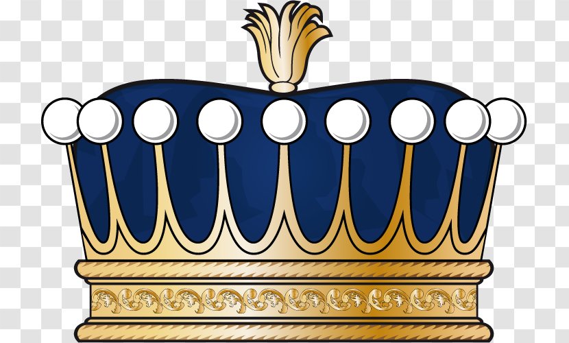 Crown Count Heraldry Nobility Peerage Of France - Peer The Realm - Fig Transparent PNG
