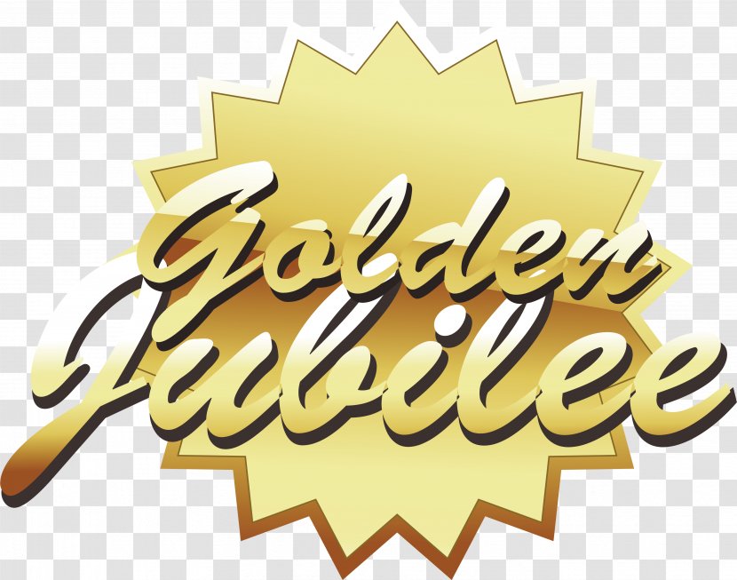 Golden Jubilee Royalty-free Stock Photography Clip Art - Laurel Wreath - Gold Foil Paper Explosion Sticker Transparent PNG