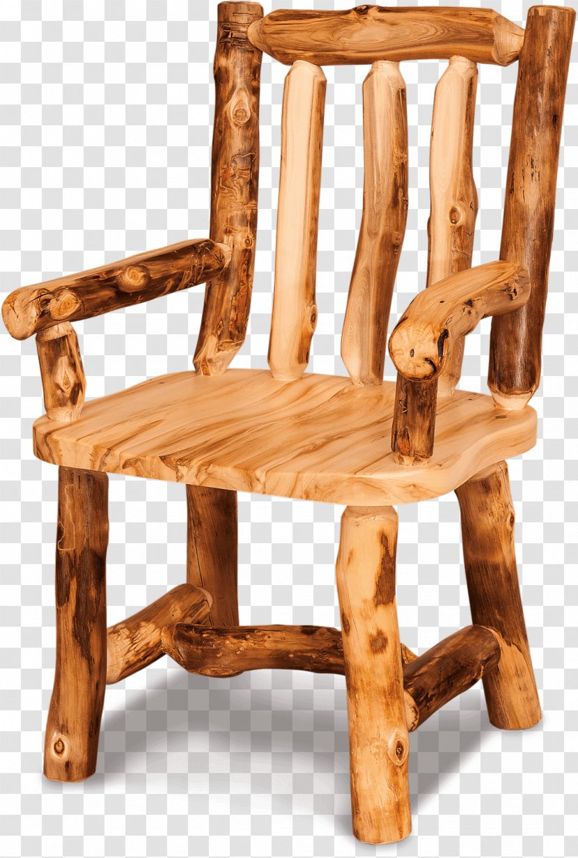 Chair Table Log Furniture Dining Room - Arm Transparent PNG