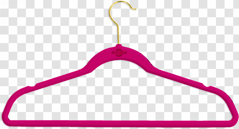 Clothes Hanger Pink Magenta Home Accessories Transparent PNG