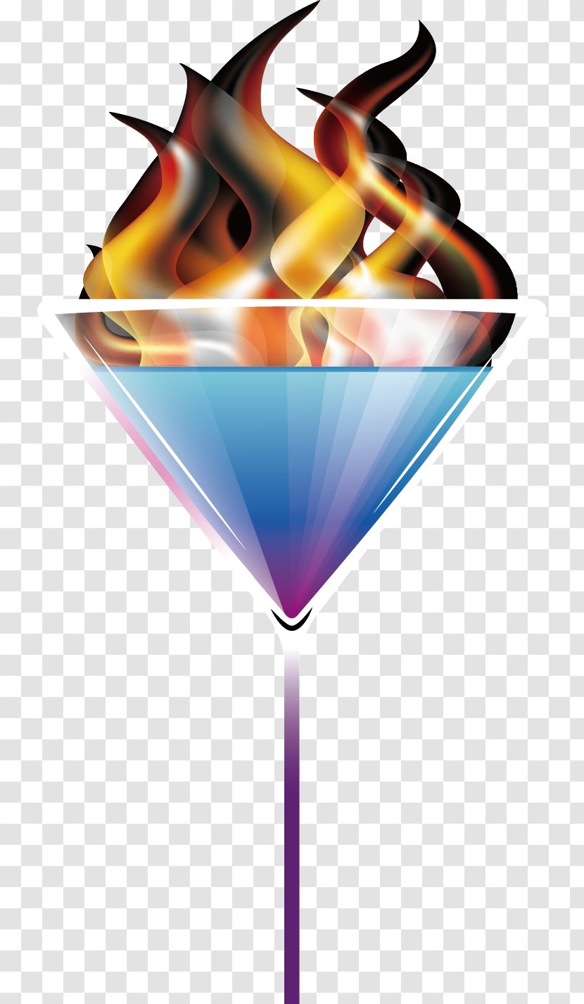 Cocktail Garnish Martini Cosmopolitan Wine Glass - Flame Transparent PNG