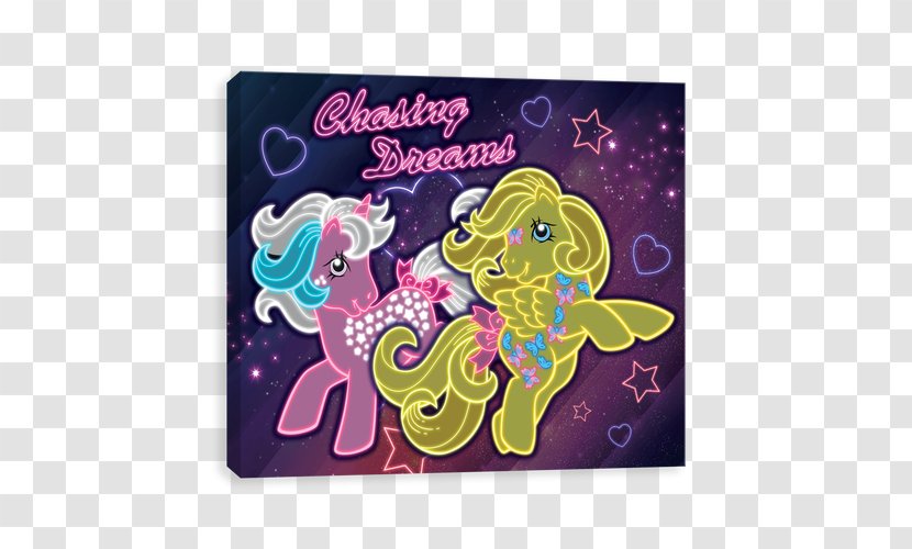 Pinkie Pie My Little Pony Canvas Print - Mythical Creature - Chasing Dreams Transparent PNG