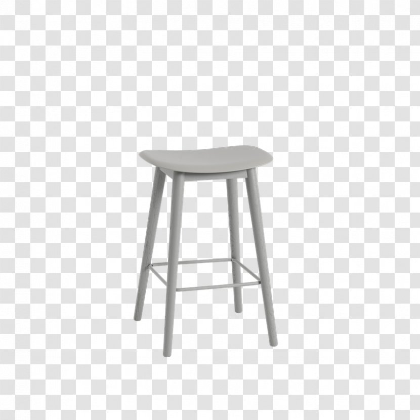 Bar Stool Chair Muuto Wood Table - Fibre - Wooden Transparent PNG