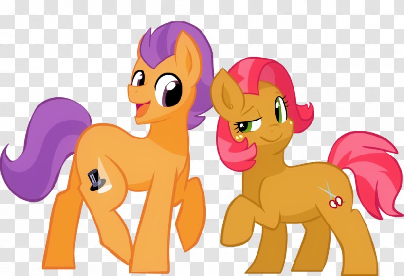 Pony Babs Seed Rainbow Dash Apple Bloom - Heart - Love Bow Transparent PNG