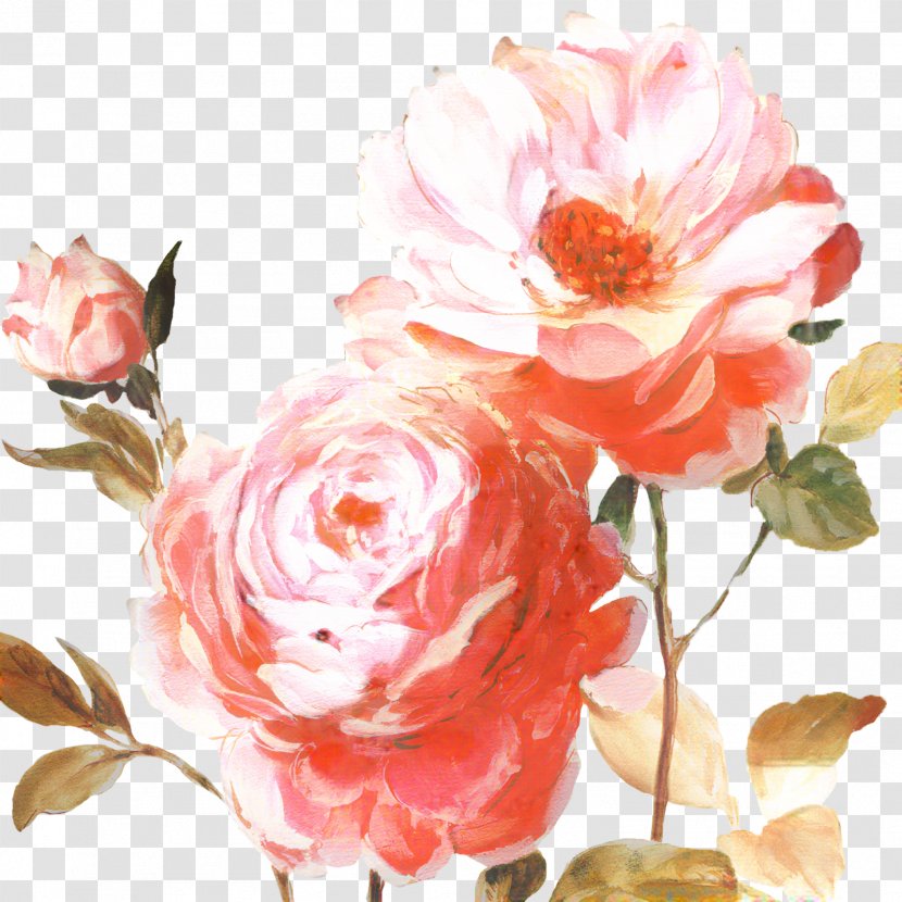 Floral Design Rose Flower Painting Canvas - Collage - Family Transparent PNG