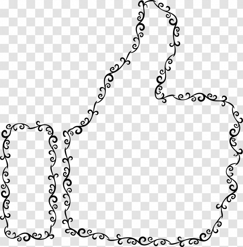 Line Art Point Body Jewellery Chain - Black And White Transparent PNG