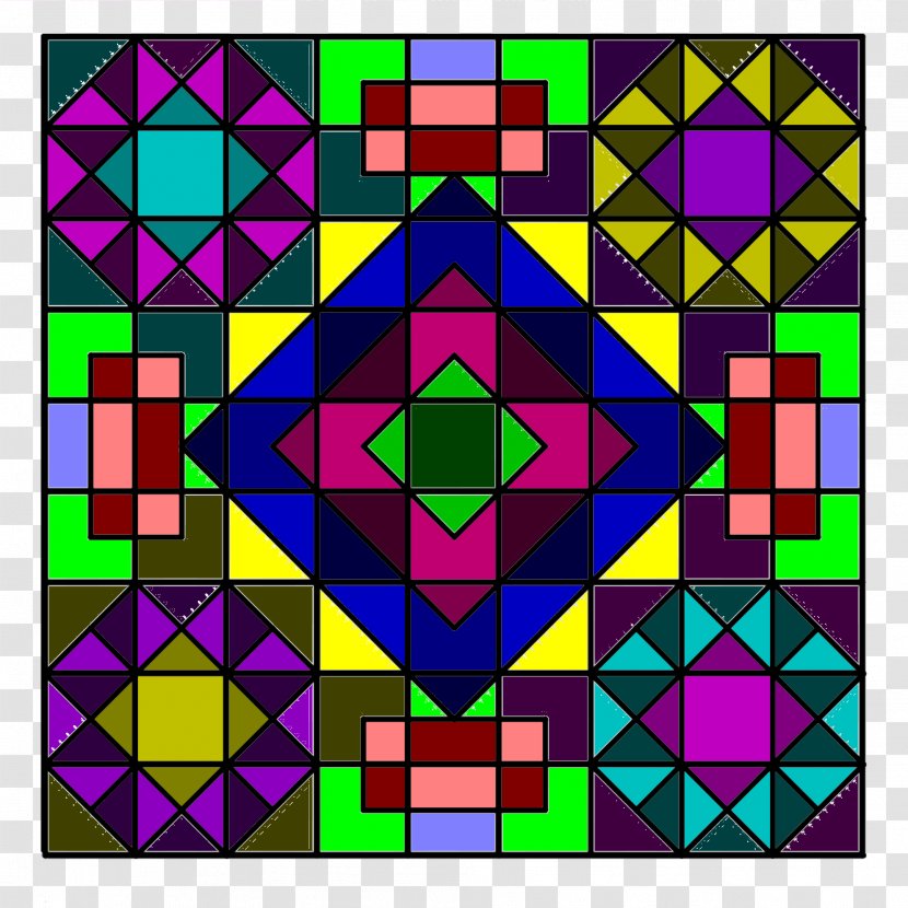 Square Geometry Symmetry - Glass - GEOMETRI Transparent PNG