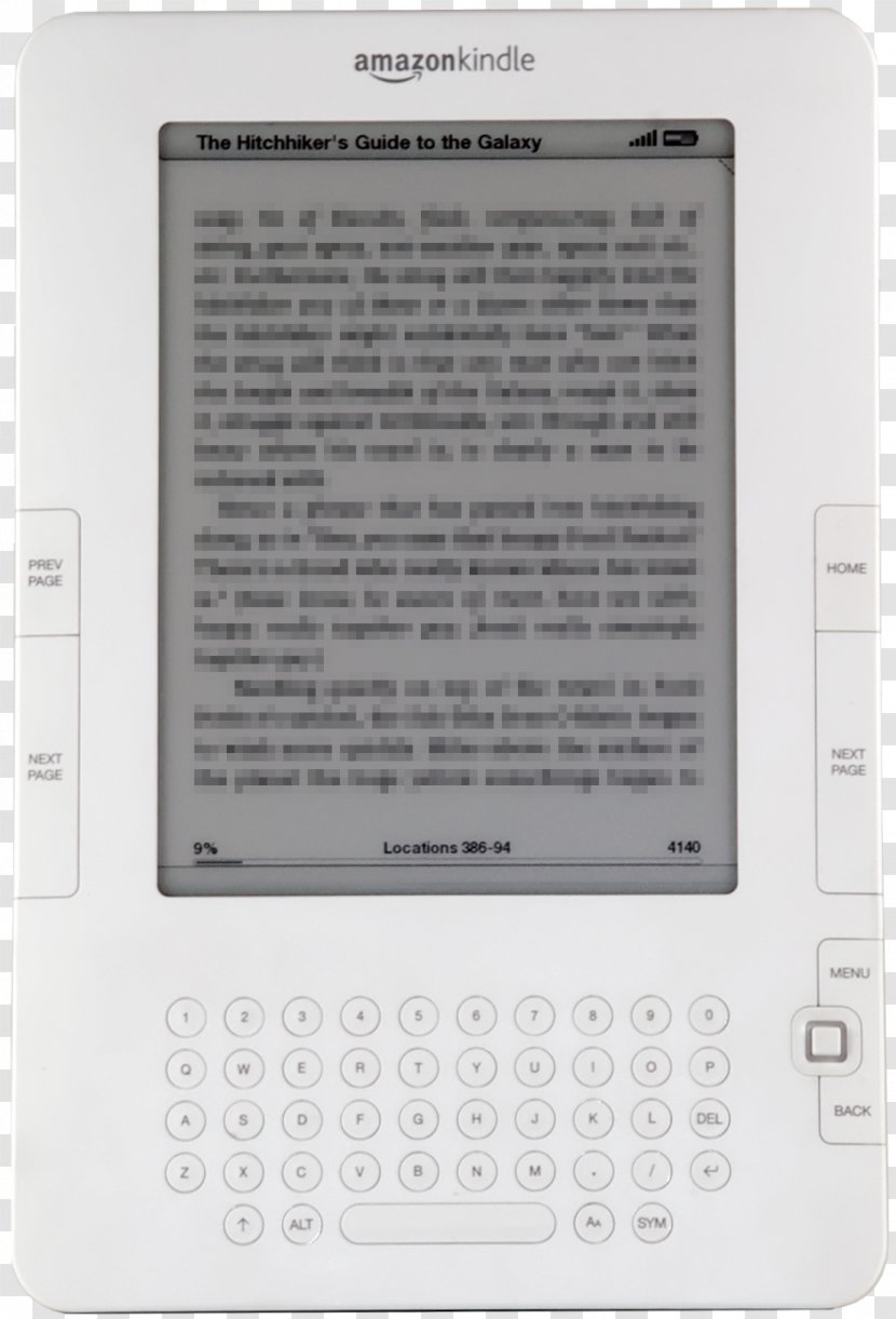 Comparison Of E-readers Amazon.com Amazon Kindle - Amazonkindle Transparent PNG