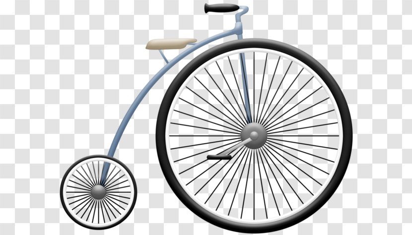 Bicycle Wheel Illustration - Creative Bike Transparent PNG