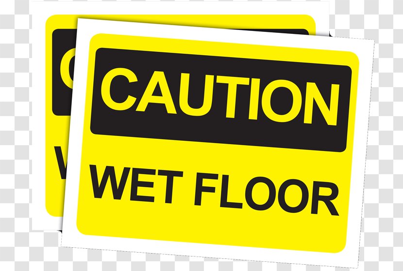 Wet Floor Sign Warning Flooring Cleaning - Area Transparent PNG