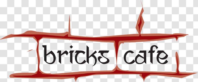 Bricks Cafe Coffee Restaurant Logo - Brand - Fried Momo Transparent PNG