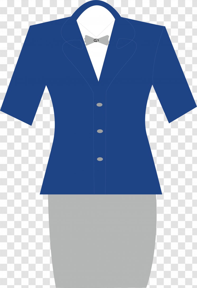 Blazer Uniform Formal Wear Clothing Woman - Jacket - Women's Uniforms Transparent PNG