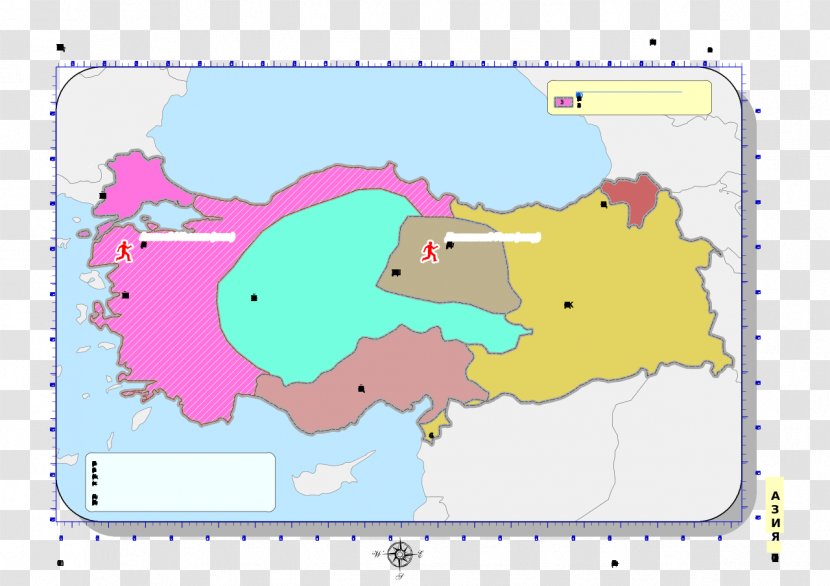 Map Ankara Bithynia Empire Of Nicaea Transparent PNG