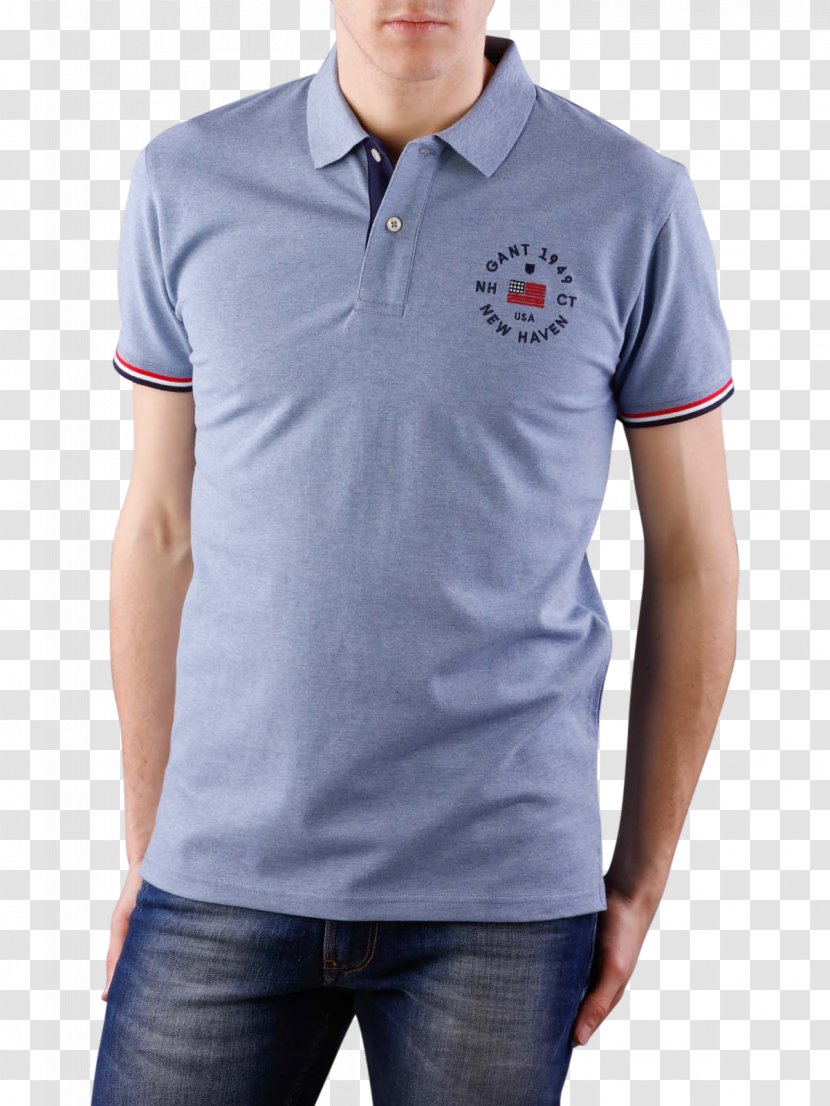 T-shirt Polo Shirt Piqué Gant - Jeans Transparent PNG
