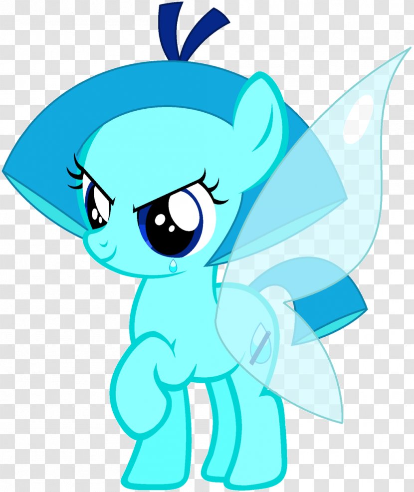 Pony Aquamarine Fan Art - Silhouette - Tree Transparent PNG