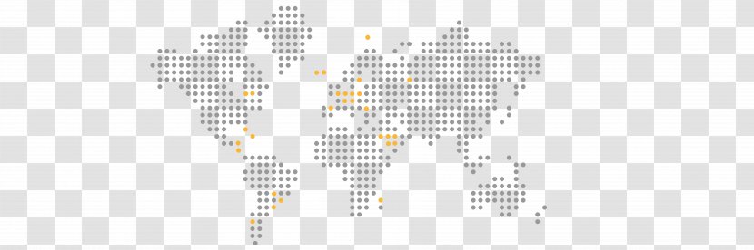 Globe World Map - Dot Transparent PNG