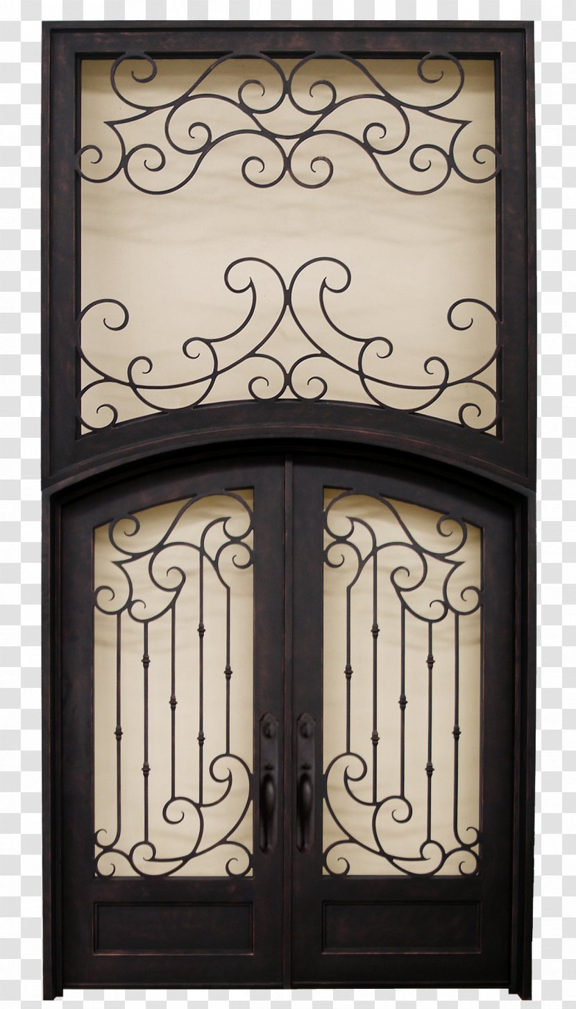 Door Transom Facade Sidelight Arch - Iron Transparent PNG