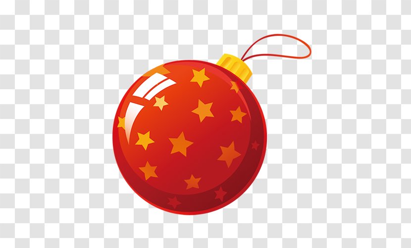 Christmas Ornament Decoration Ball - Yellow - New Year's Bell Transparent PNG
